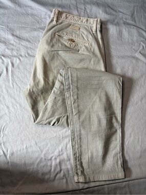 Men's sky blue Cotton Chinos - Alberto